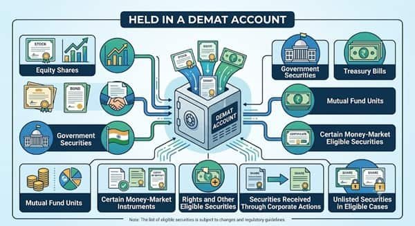 What Can You Keep Inside a Demat Account?